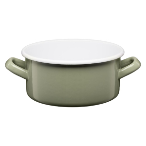 Rondel emaliowany gładki GORDON 18cm/2l mięta